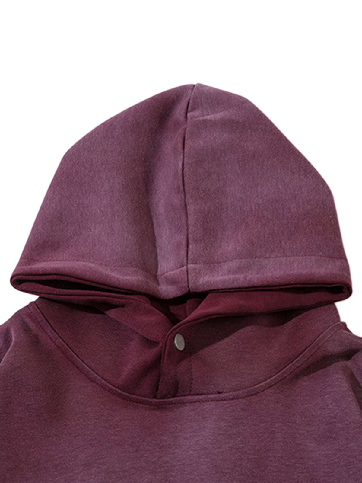Thesupermade Patch Lettering Embroidered Gradient Color Hoodie