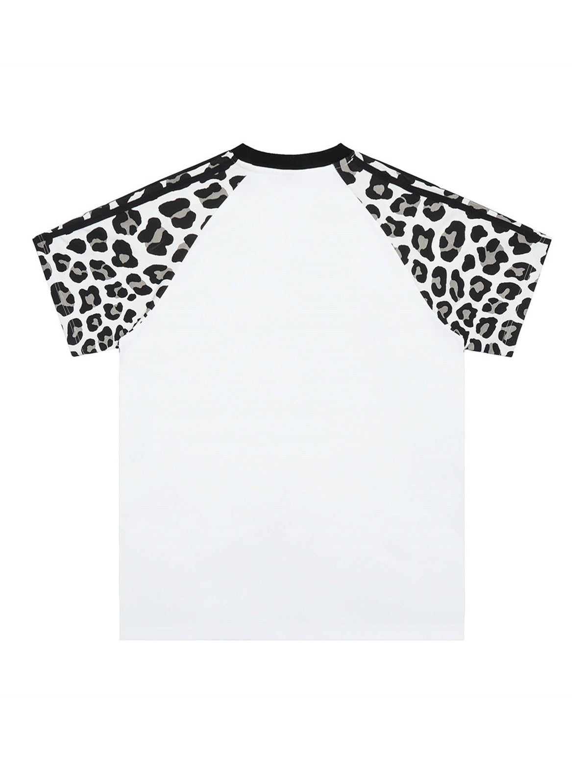 Cheetah Print Raglan Sleeve T-Shirt