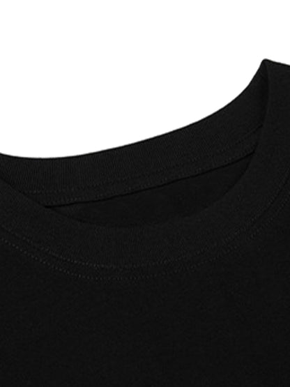 Angel Print Oversized T-Shirt