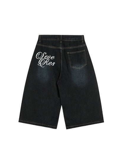 Cleanfit Stitched Barrel Jorts