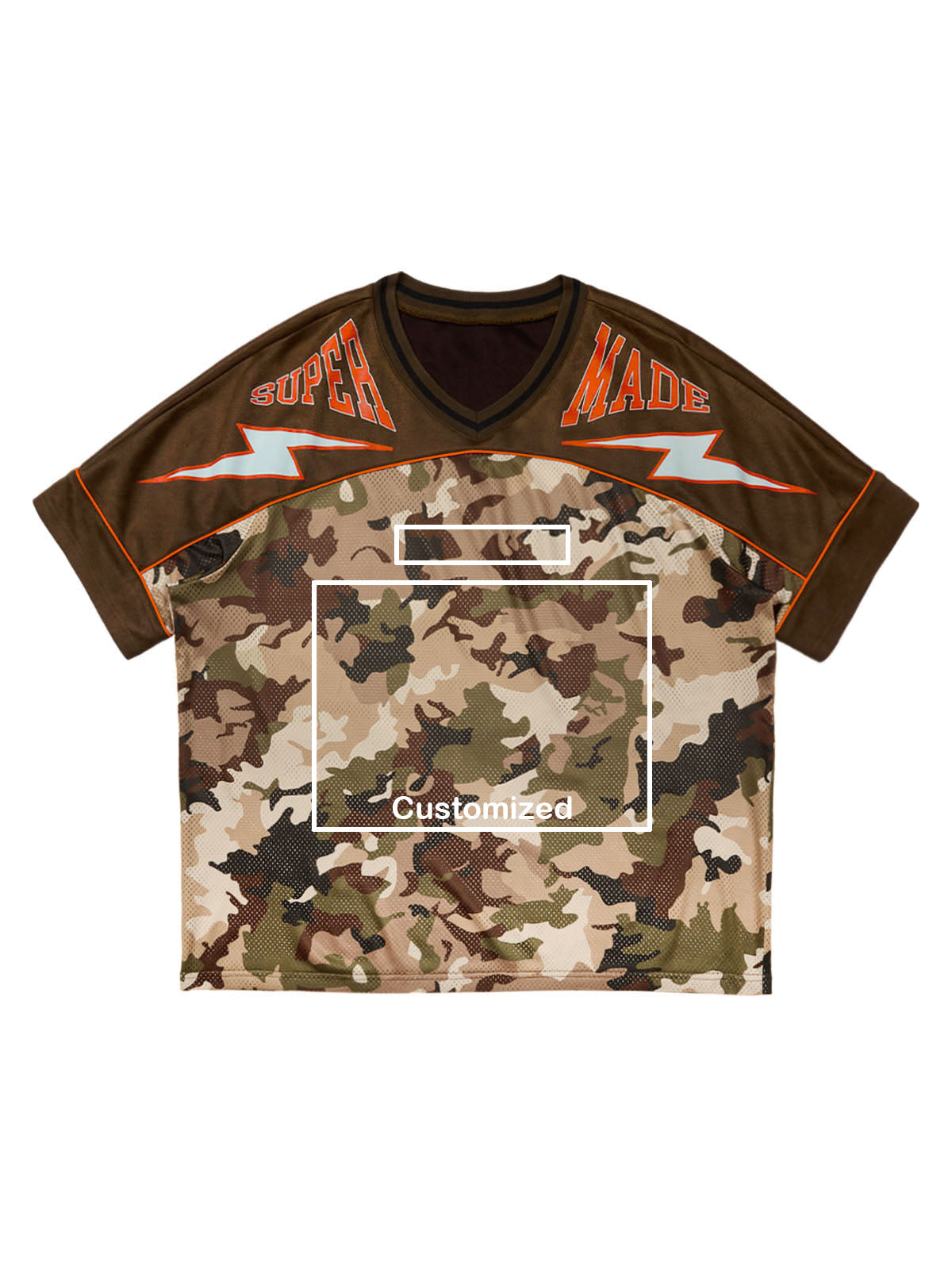 Original Camouflage Football Jersey T-Shirt - 2401