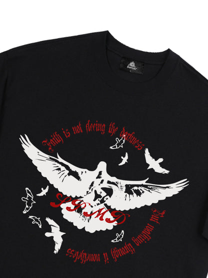 Original Vintage Washed Slogan Graphic T-Shirt