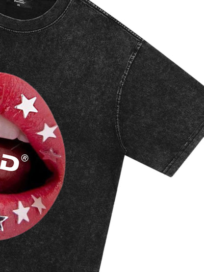 Original Hot Lips Graphic T-Shirt