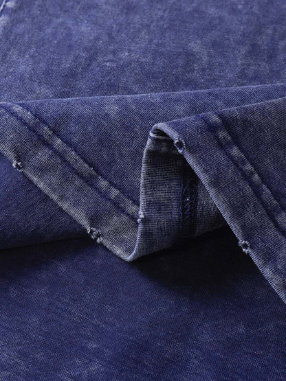 Vintage Washed Crew Neck T-Shirt