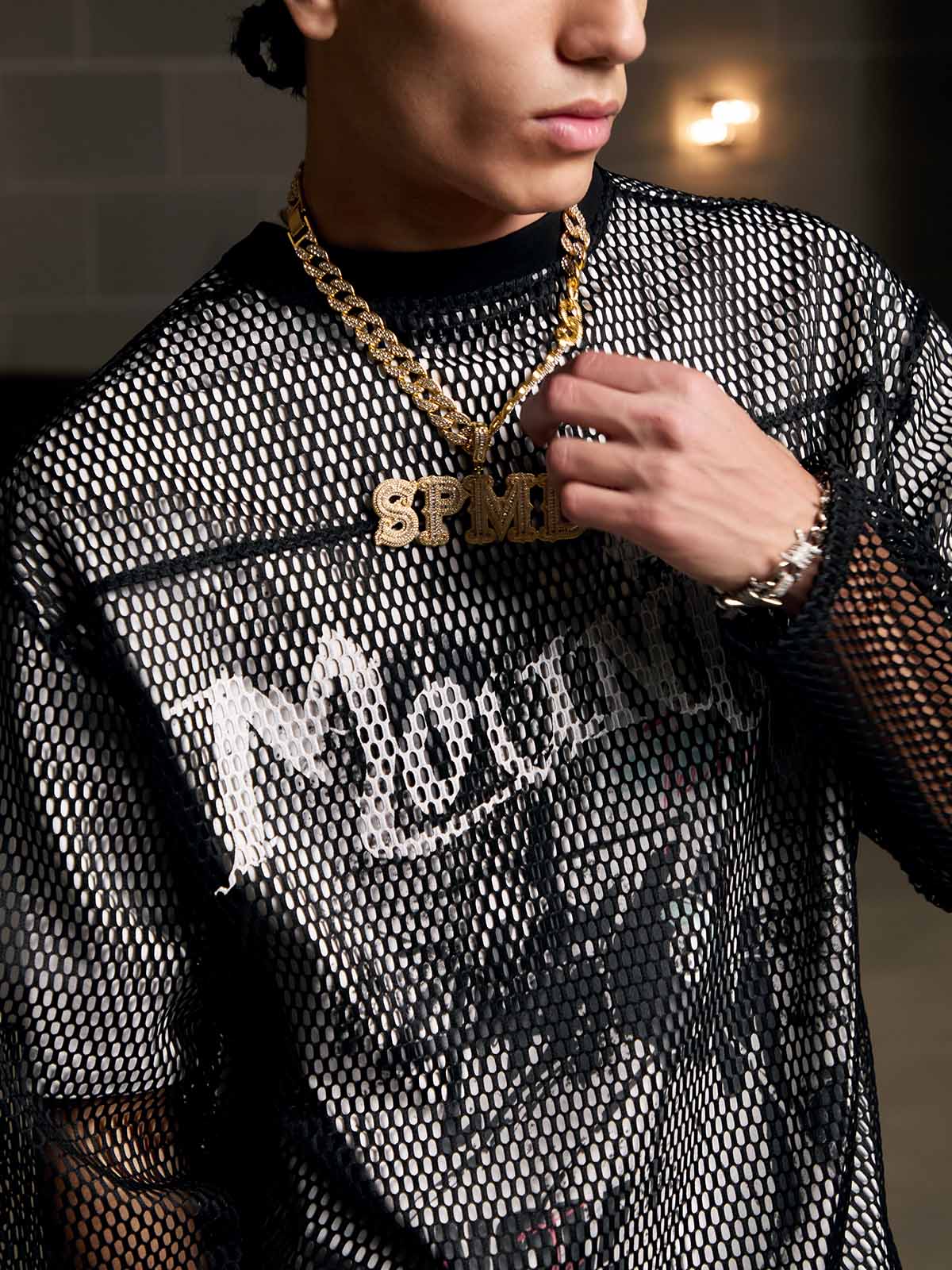 Retro Jersey Long Sleeves T-Shirt - 2347