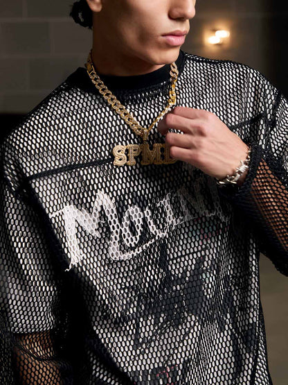 Retro Jersey Long Sleeves T-Shirt - 2347