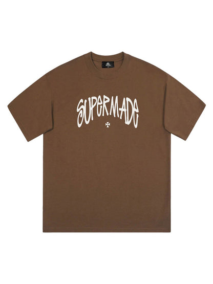 Thesupermade Logo Design Printed T-Shirt -1430
