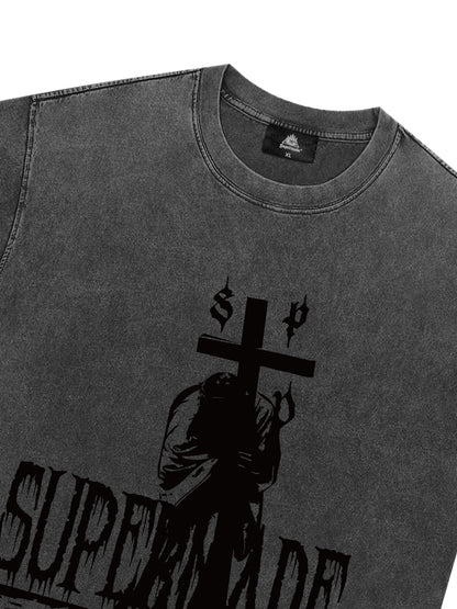 Original Bold Cross Graphic T-Shirt