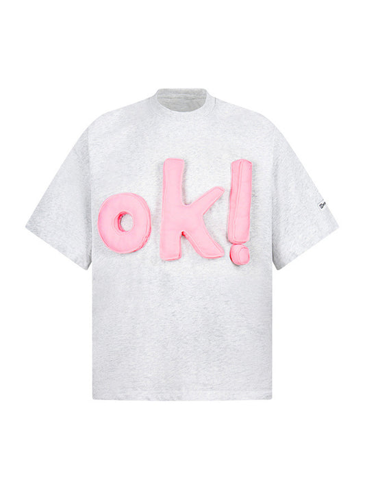Fun "OK!" Graphic T-Shirt