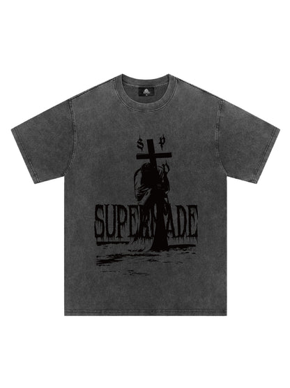 Original Bold Cross Graphic T-Shirt