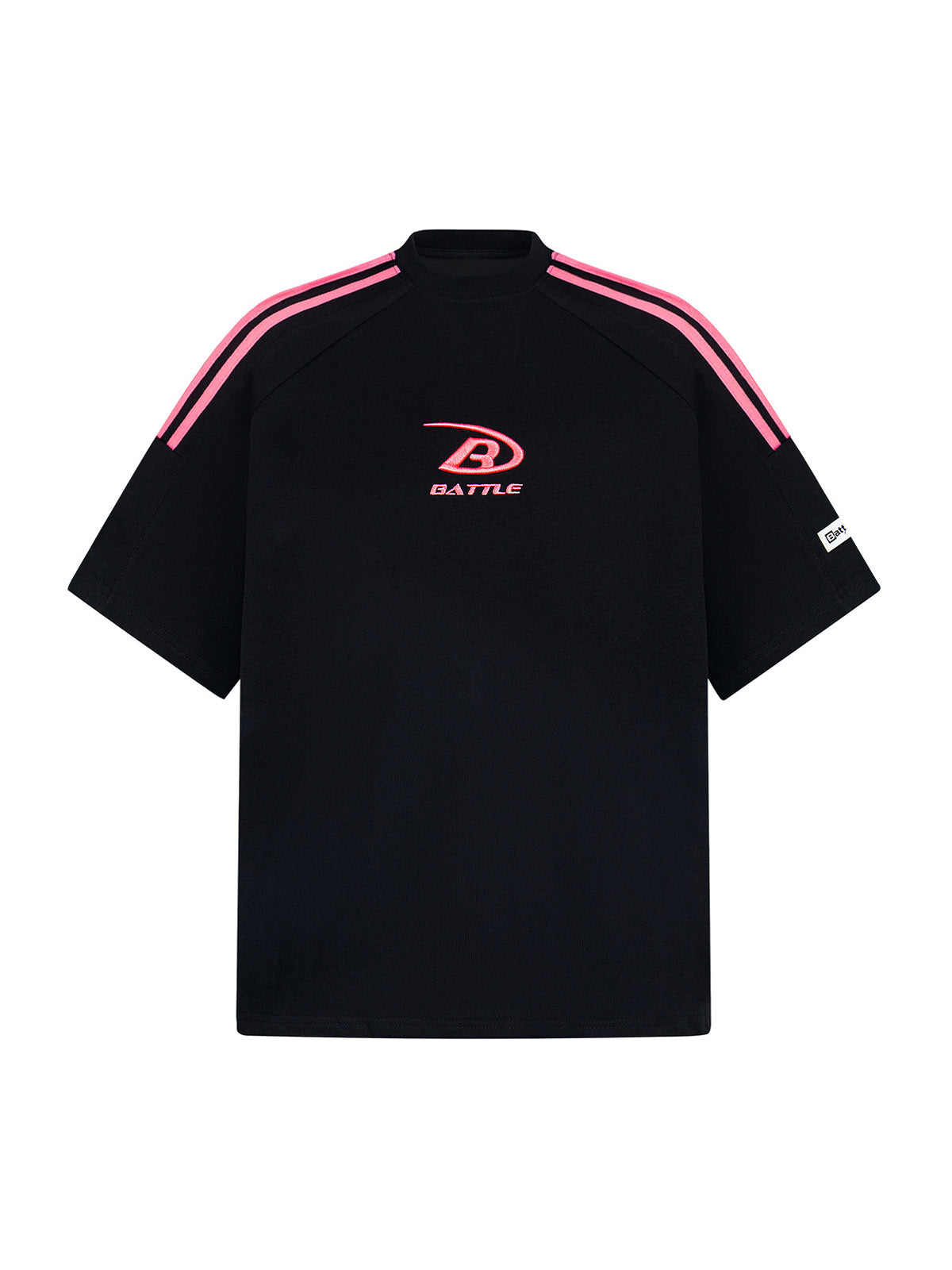 Retro Patchwork Stripe Short Sleeve T-Shirt