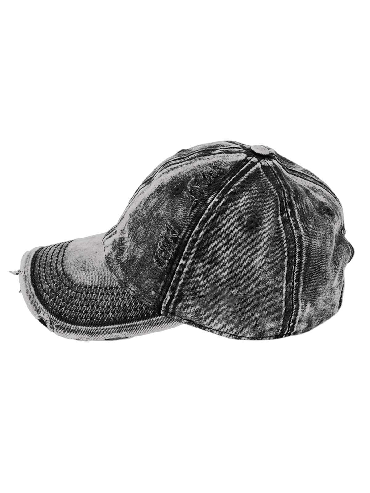 Washed Denim Outdoor  Cap