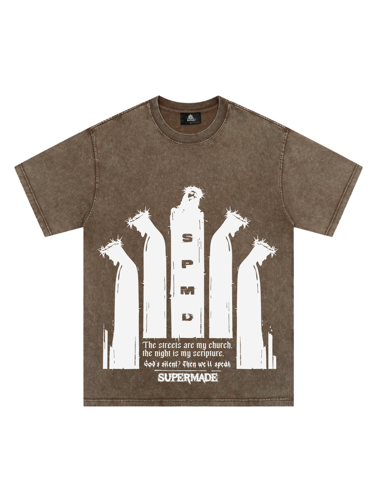 Original Saint Slogan Graphic T-Shirt