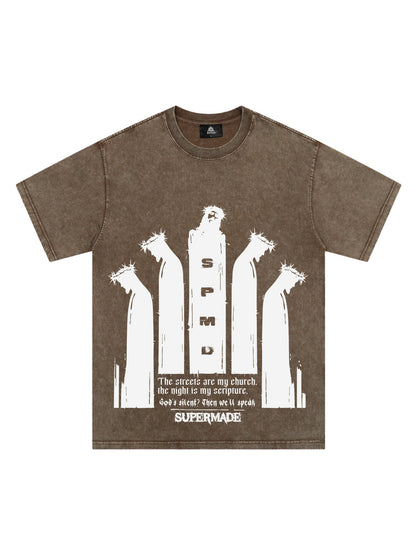 Original Saint Slogan Graphic T-Shirt