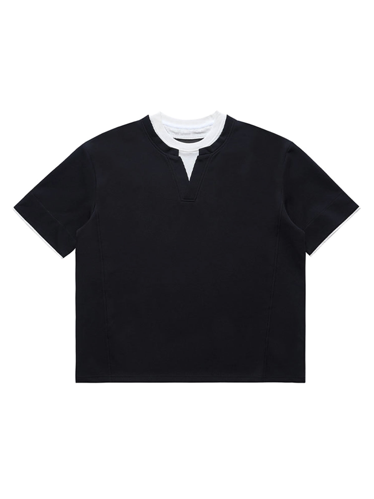 Cleanfit Faux Two-Piece Oversized T-Shirt
