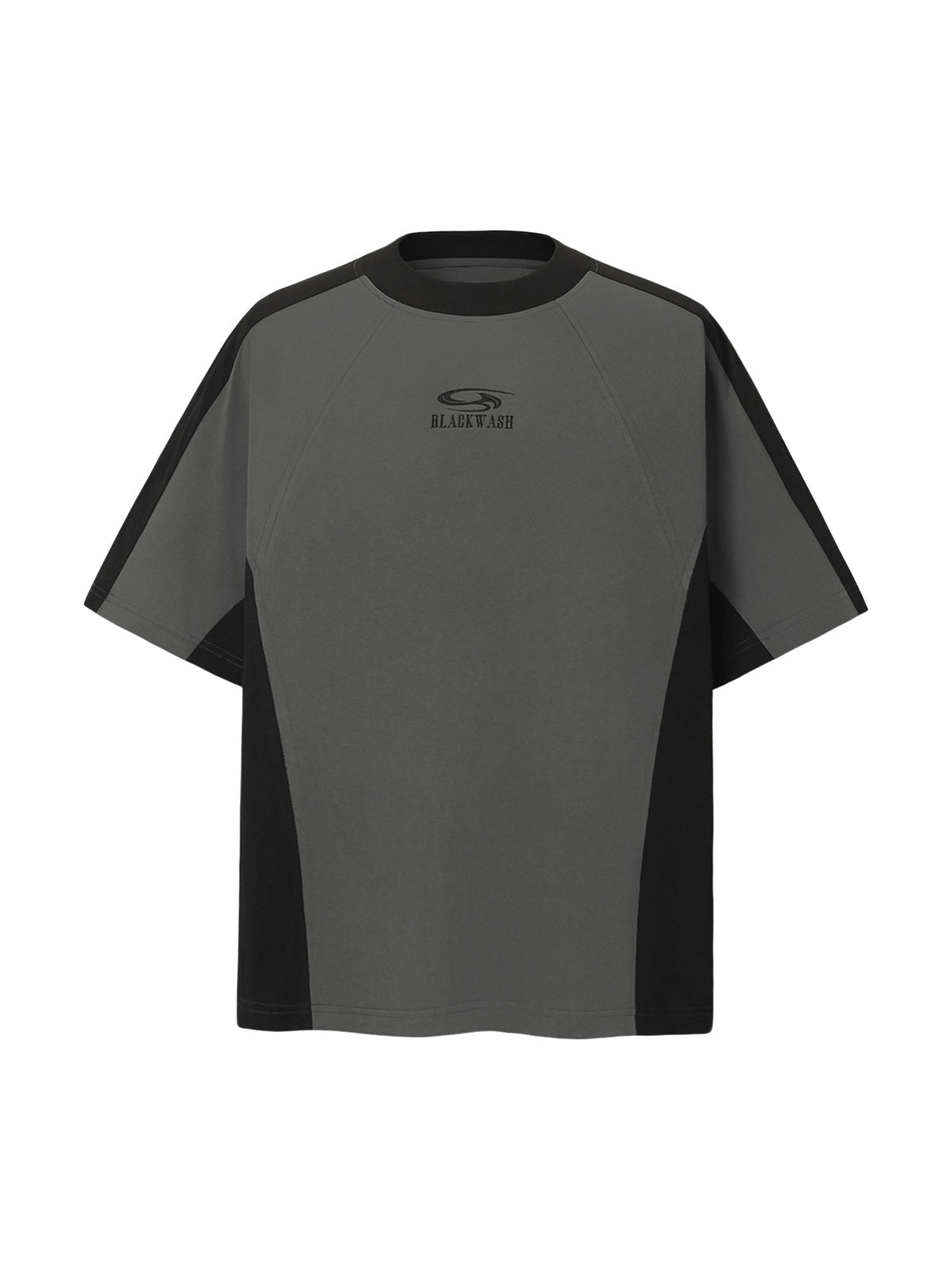 Contrast Color Short Sleeve T-Shirt