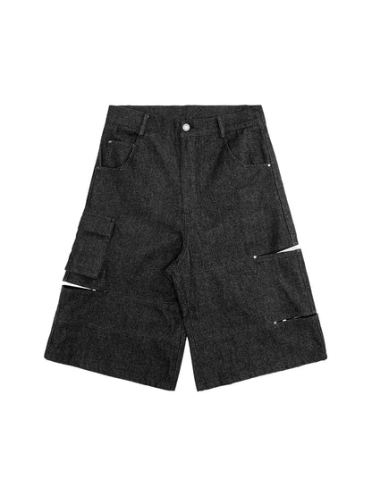 Original Side Cut Cargo Jort - 2361