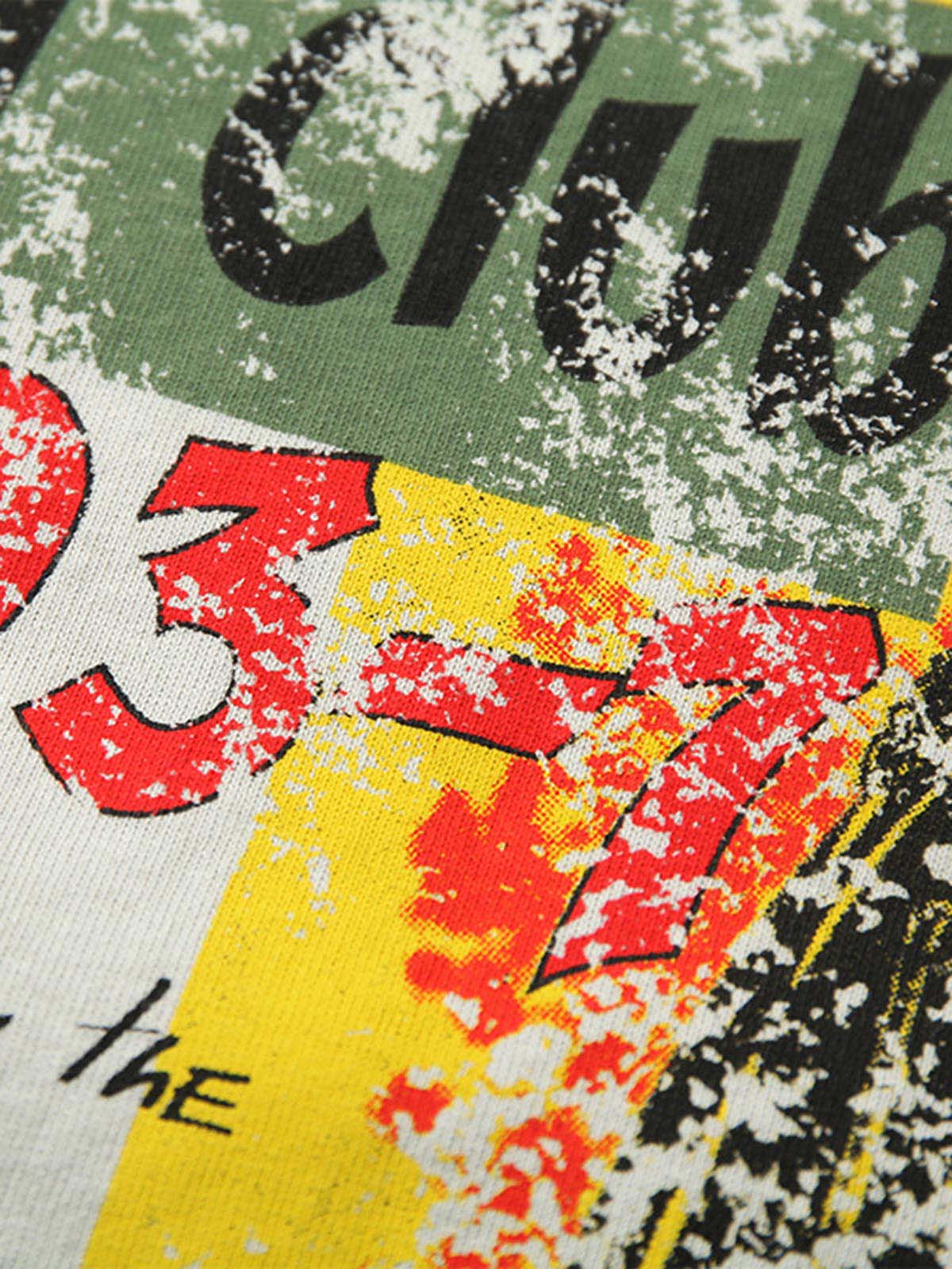 Spliced Deconstruction Print T-shirt