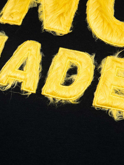 Heavy Retro Patch Embroidered T-shirt
