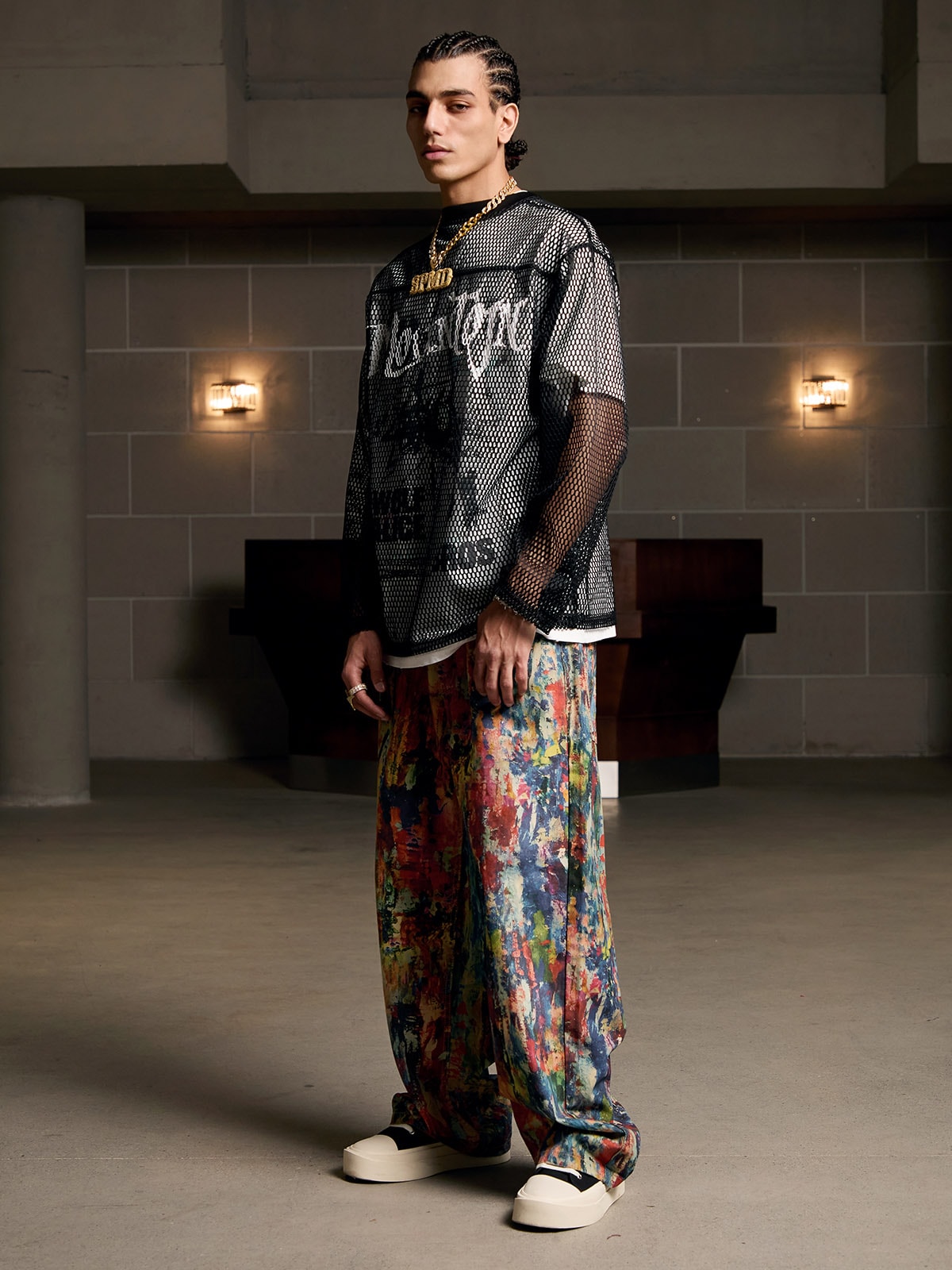 Retro Jersey Long Sleeves T-Shirt - 2347