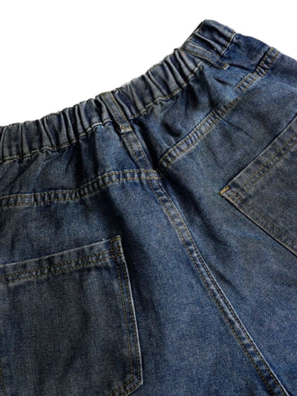 Dirty Dye Baggy Barrel Jeans