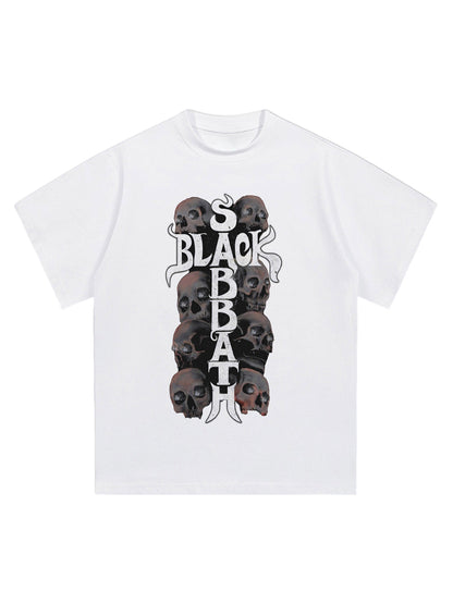 Street Skull Graphic T-Shirt