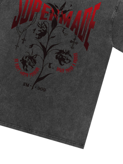 Original Graphic Gothic Angel T-Shirt