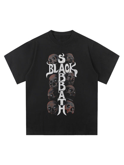 Street Skull Graphic T-Shirt