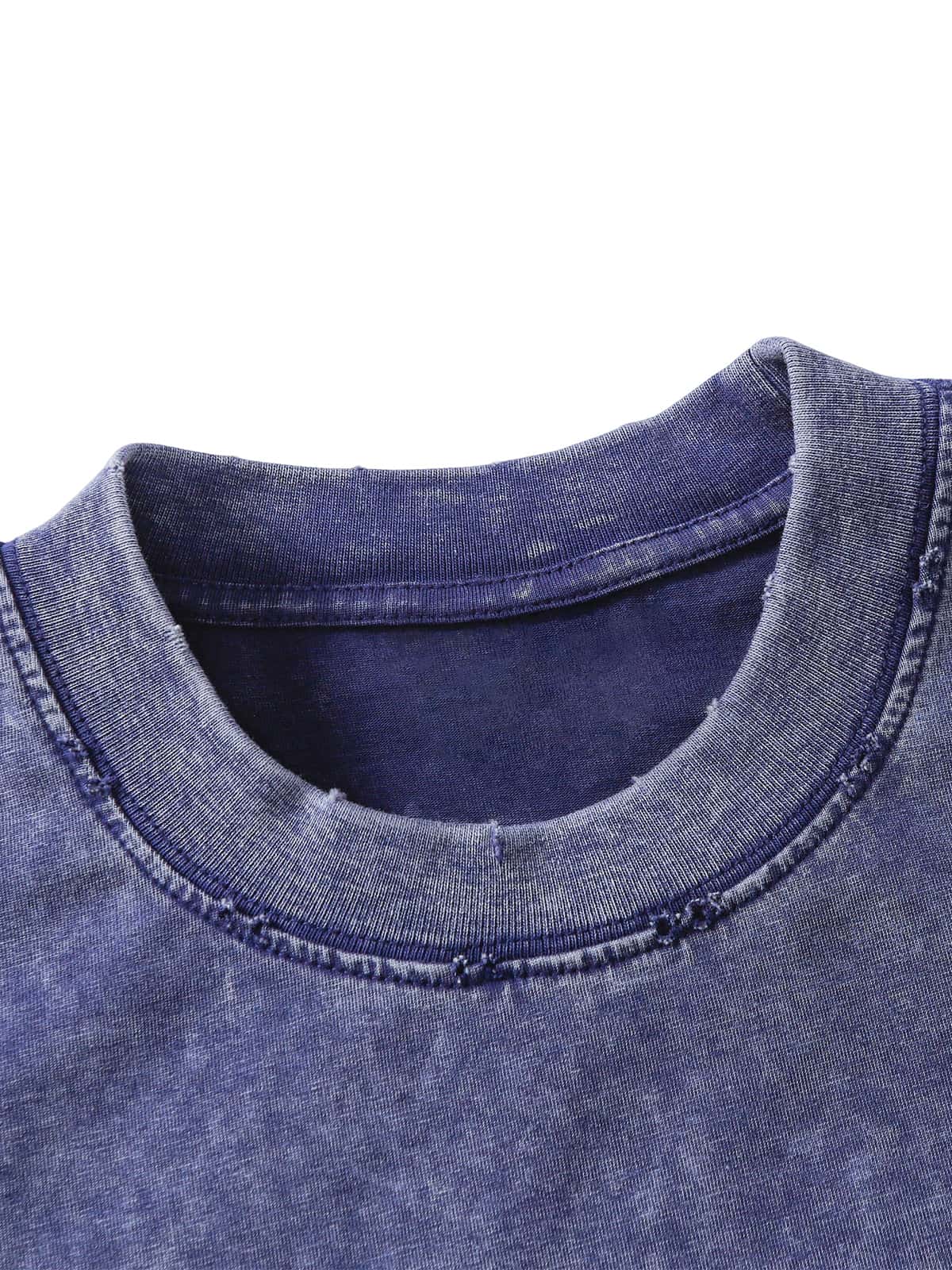 Vintage Washed Crew Neck T-Shirt