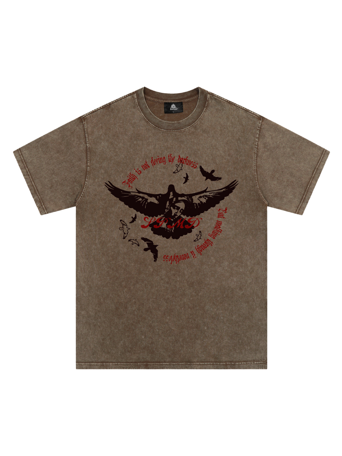 Original Vintage Washed Slogan Graphic T-Shirt