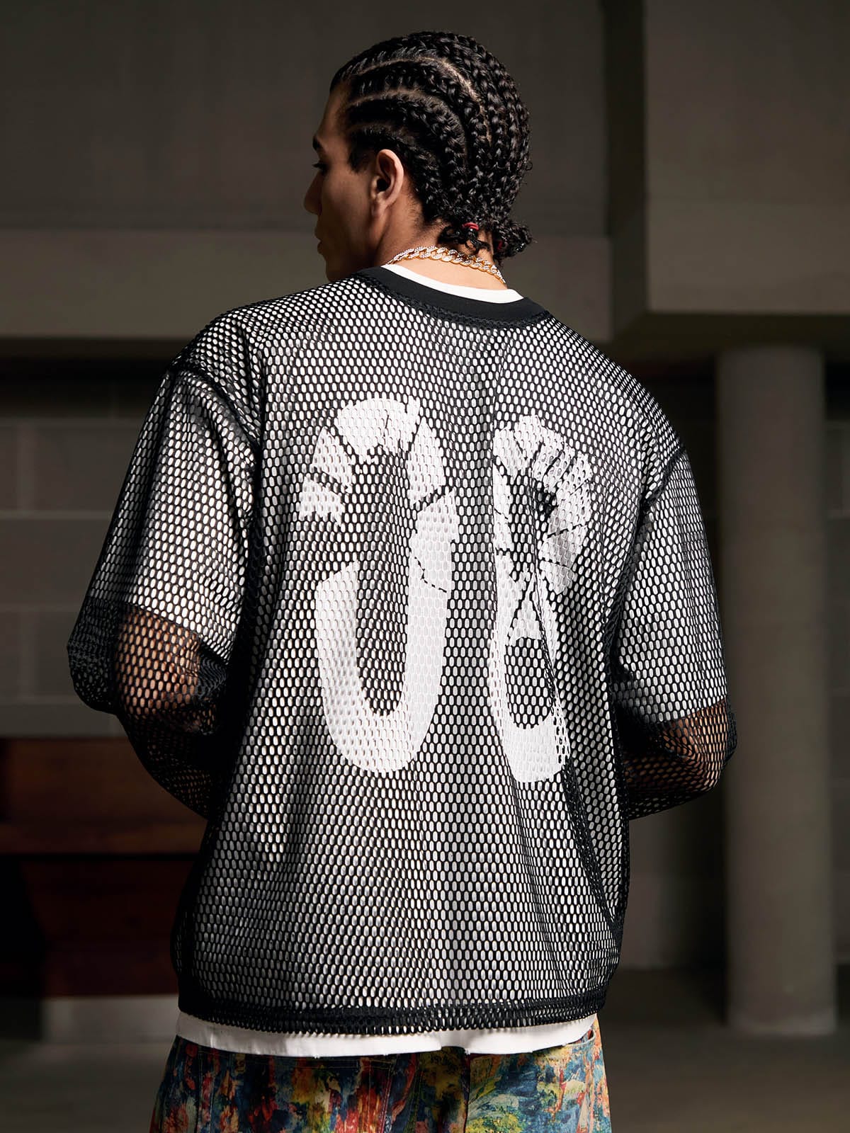 Retro Jersey Long Sleeves T-Shirt - 2347