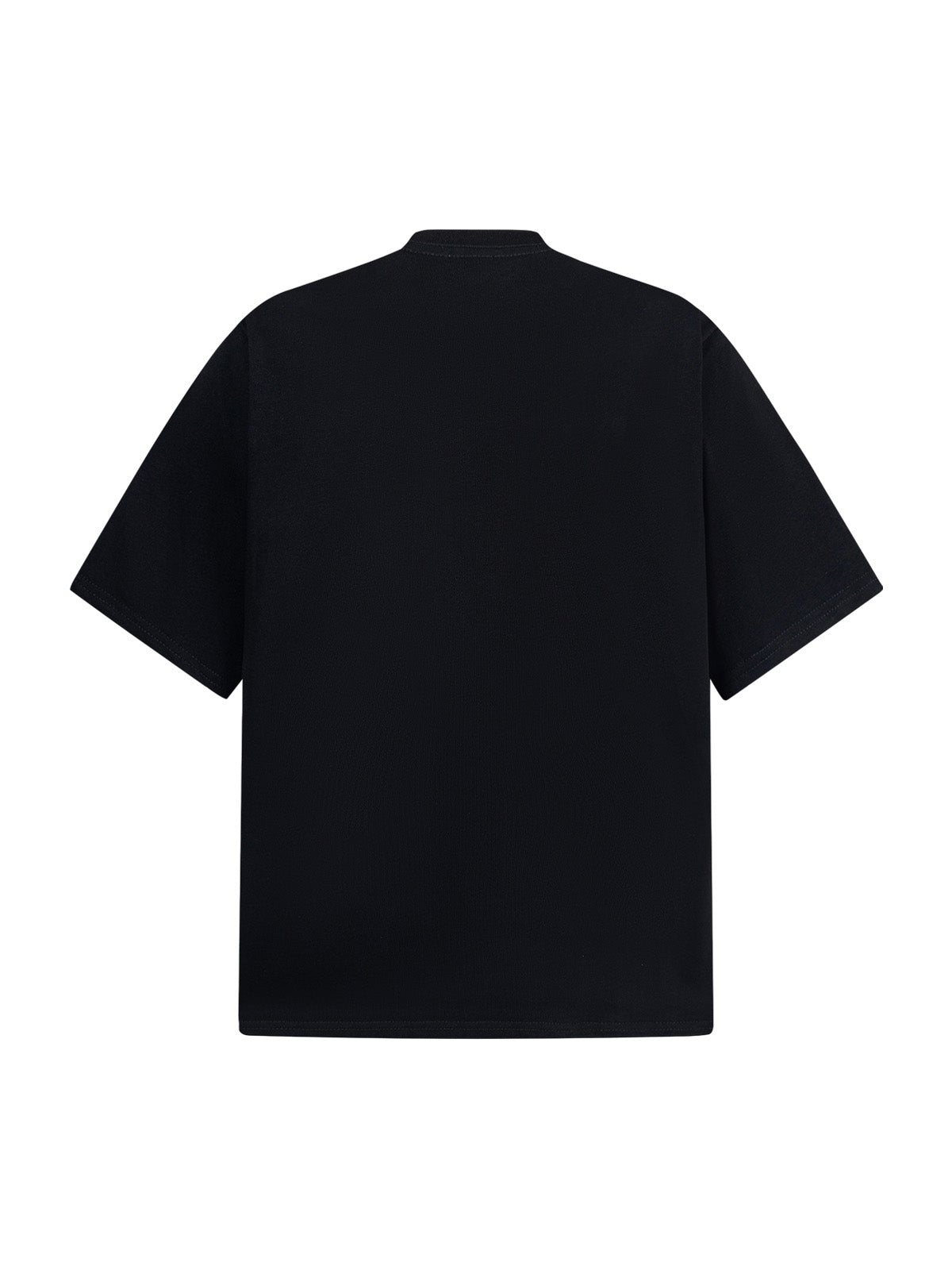 Heavy Retro Patch Embroidered T-shirt