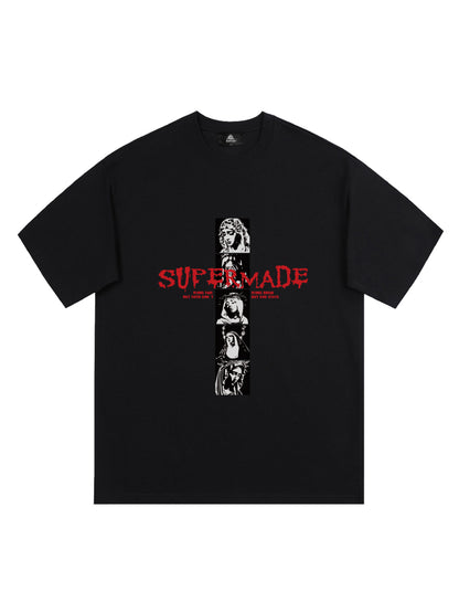 Mary Vintage-Inspired Graphic Design T-Shirt