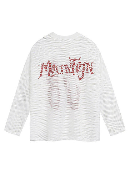 Retro Jersey Long Sleeves T-Shirt - 2347