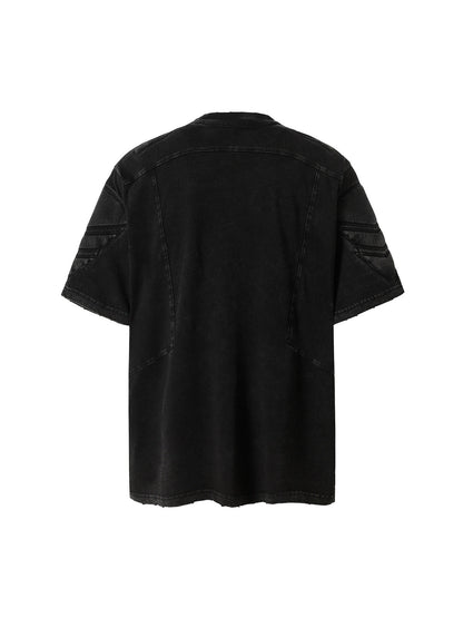 Vintage Washed Crew Neck T-Shirt