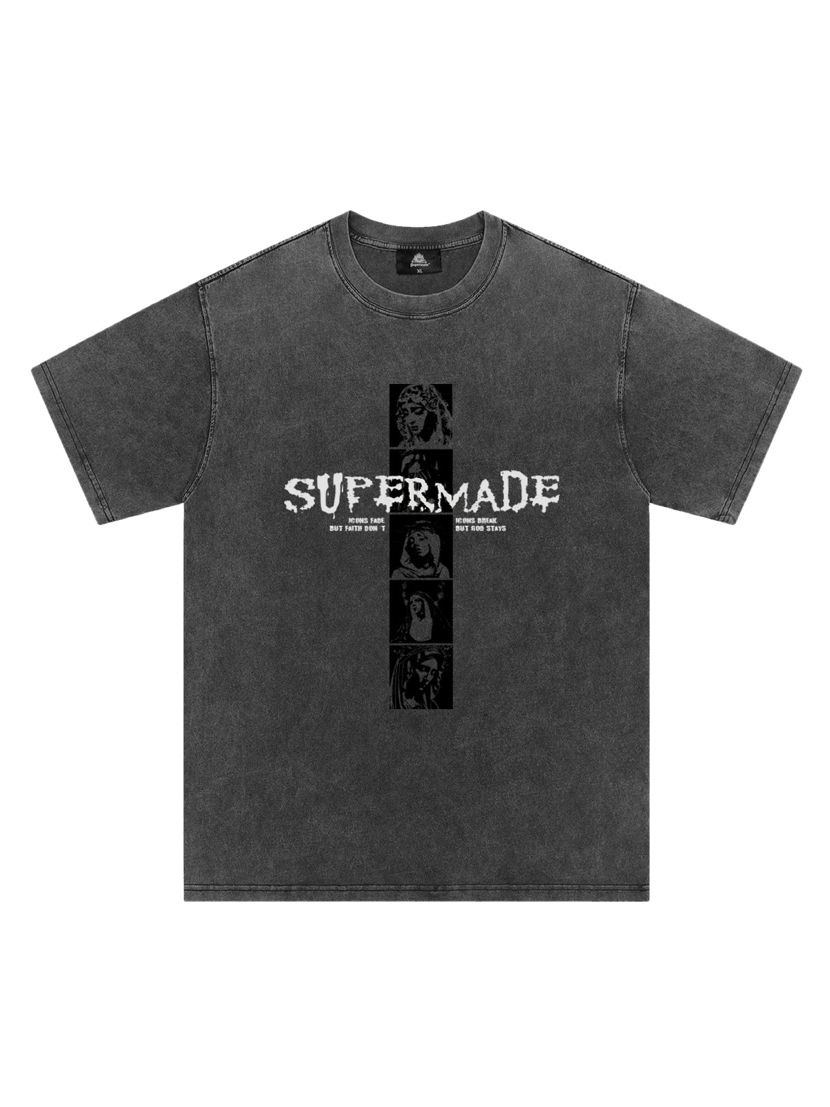 Mary Vintage-Inspired Graphic Design T-Shirt