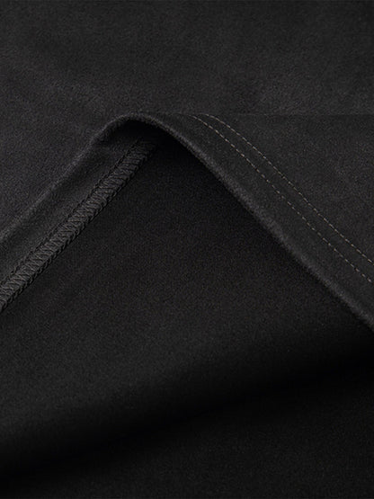 Embroidered Neckline Oversized T-Shirt