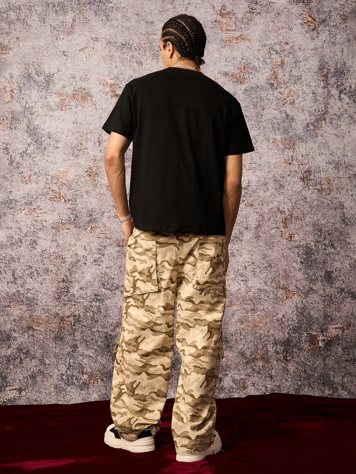 Camouflage Multi-Pocket Cargo Pants