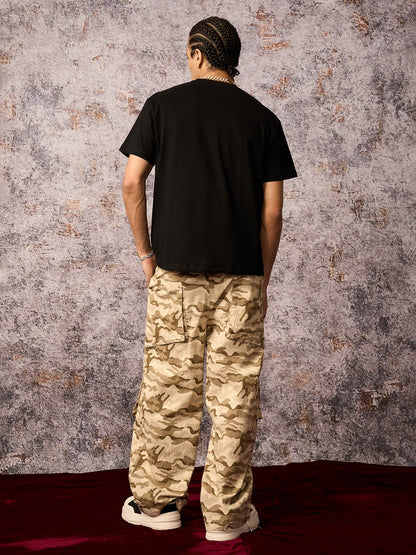Camouflage Multi-Pocket Cargo Pants