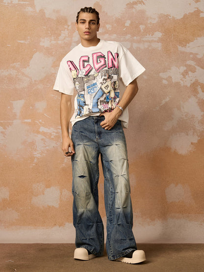 Bold Streetwear Design Graphic T-Shirt