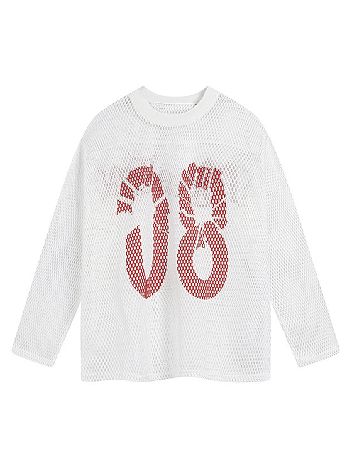 Retro Jersey Long Sleeves T-Shirt - 2347