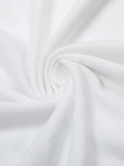 White Tiger Print T-Shirt