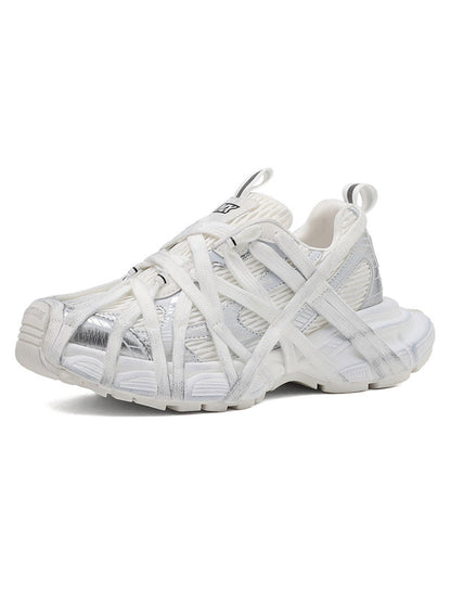 Thesupermade High Street Lace-up Casual Sneakers - 2342