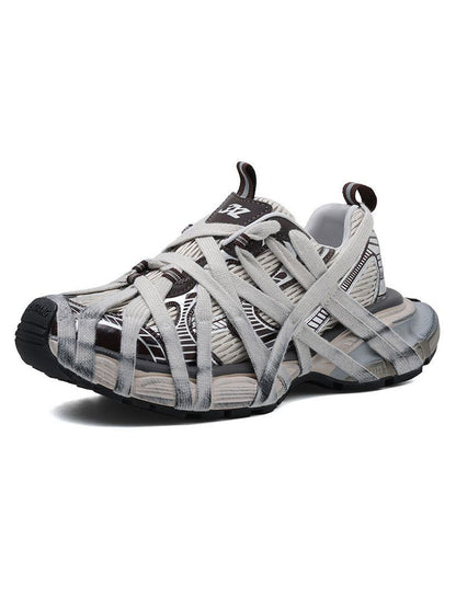 Thesupermade High Street Lace-up Casual Sneakers - 2342