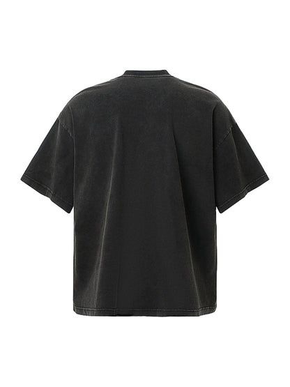 Bold "Advance Bravely" Graphic T-Shirt