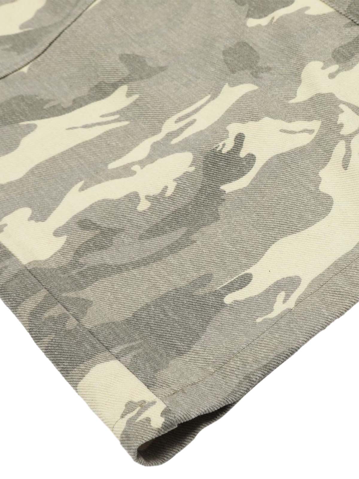 Thesupermade Camouflage Multi Pocket Cargo Pants