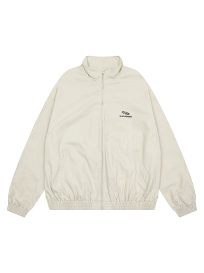 Thesupermade Retro Stand Collar Casual Jacket