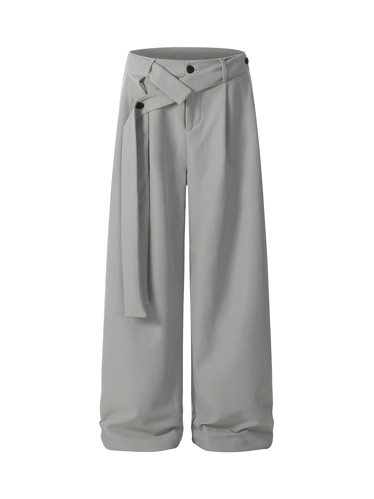 Pleated Belted Machete Track Pants