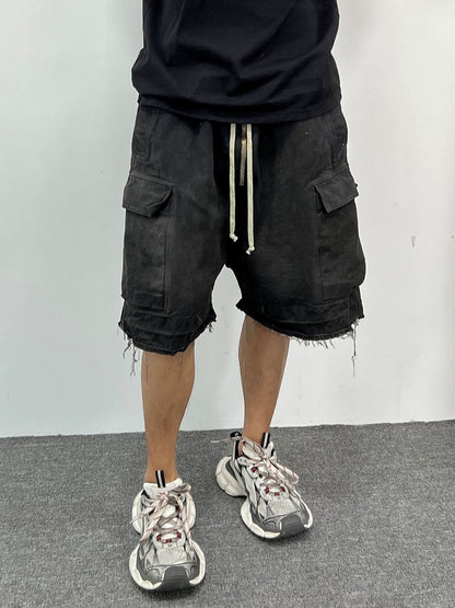 Street RO Washed Denim Cargo Jort