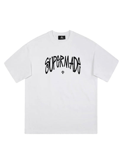 Thesupermade Logo Design Printed T-Shirt -1430